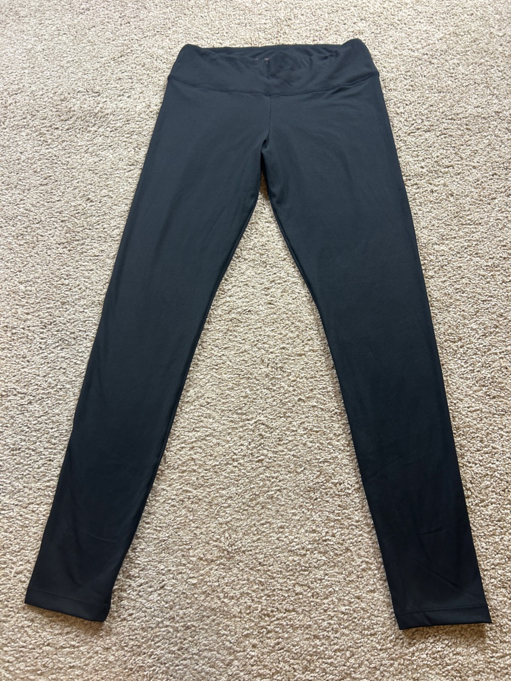 Felina Women’s Black Leggings Size Large High Rise Stretch Pull On Pants